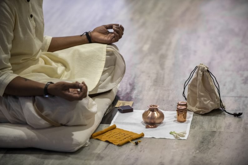 Bhuta Shuddhi set posložen i spreman za korištenje.